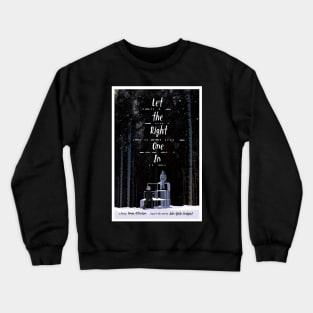 Let the Right One In alternative movie poster Crewneck Sweatshirt